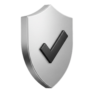 Approval checkmark icon in 3D on the Regent Vermothal how it works page