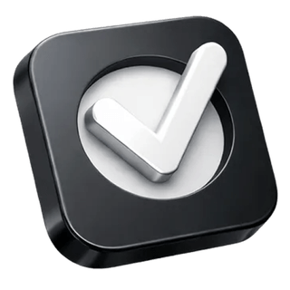 Approval checkmark icon in 3D style on the Regent Vermothal about page
